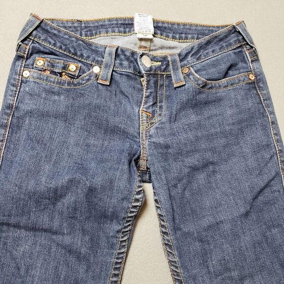 True Religion jeans with thick stitch embroidered pockets skinny size 29 - Picture 12 of 16